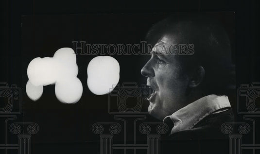 1974 Press Photo Coach Jim Haluska of Thomas More - mja66380 - Historic Images