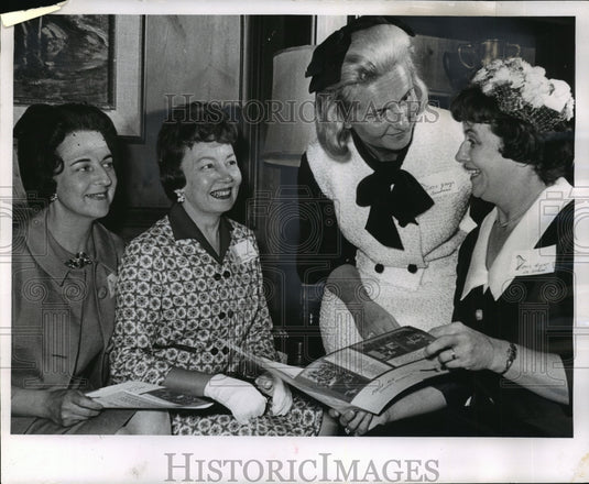 1964 Press Photo 175 attended the luncheon for Milwaukee Symphony Women's leauge-Historic Images