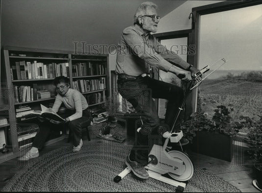 1986 Press Photo Bob and Kay Levin - mja66701 - Historic Images