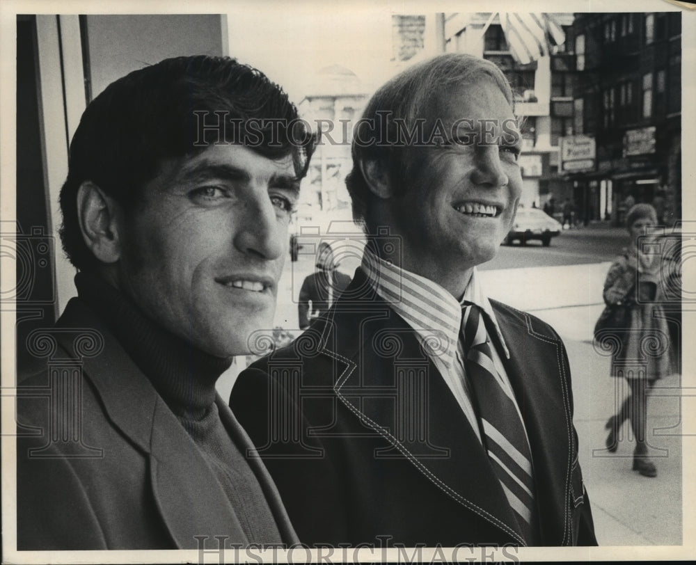 1978 Press Photo Bobby Hill and Norm Baudin - mja66705 - Historic Images