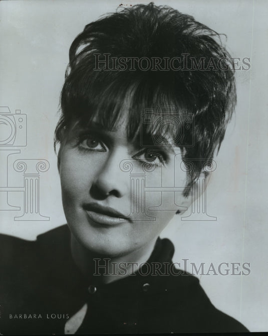 Press Photo Barbara Louis, Actress will play "Vera" - mja66791-Historic Images