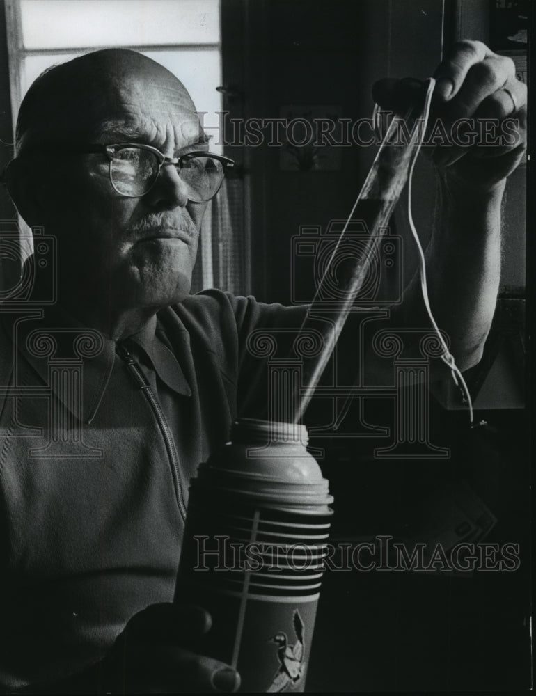 1975 Press Photo William Edwards Brown jack of all sciences - mja66892 - Historic Images