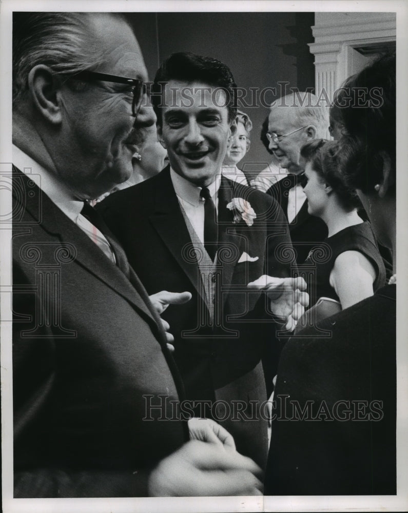 Press Photo Harry John Brown &amp; Walter E. Kroening at Milwaukee Country Club-Historic Images