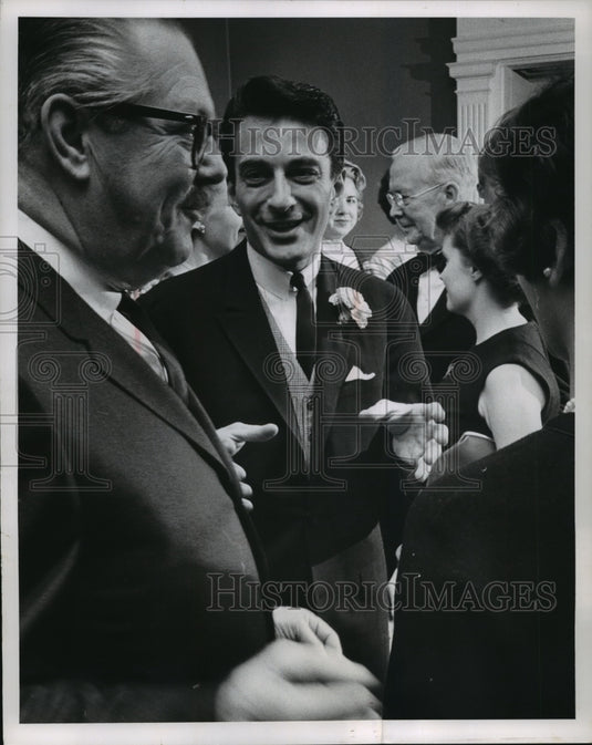 Press Photo Harry John Brown & Walter E. Kroening at Milwaukee Country Club-Historic Images