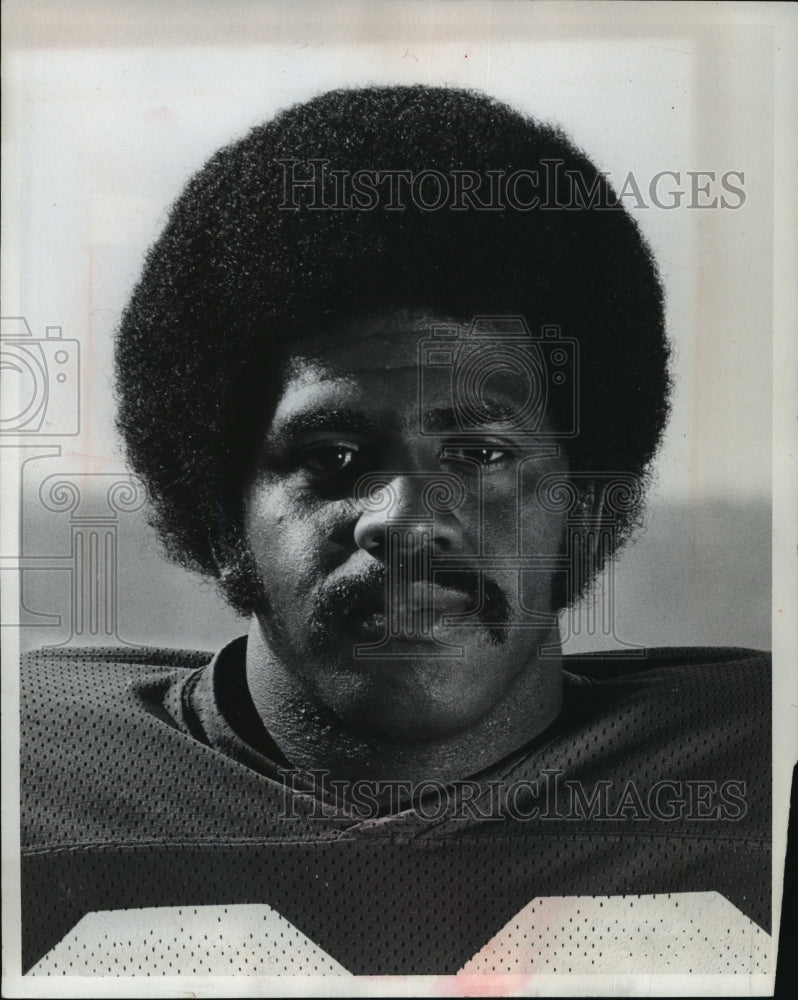 1976 Press Photo Pro Football Player Alan Matthews - mja67240 - Historic Images