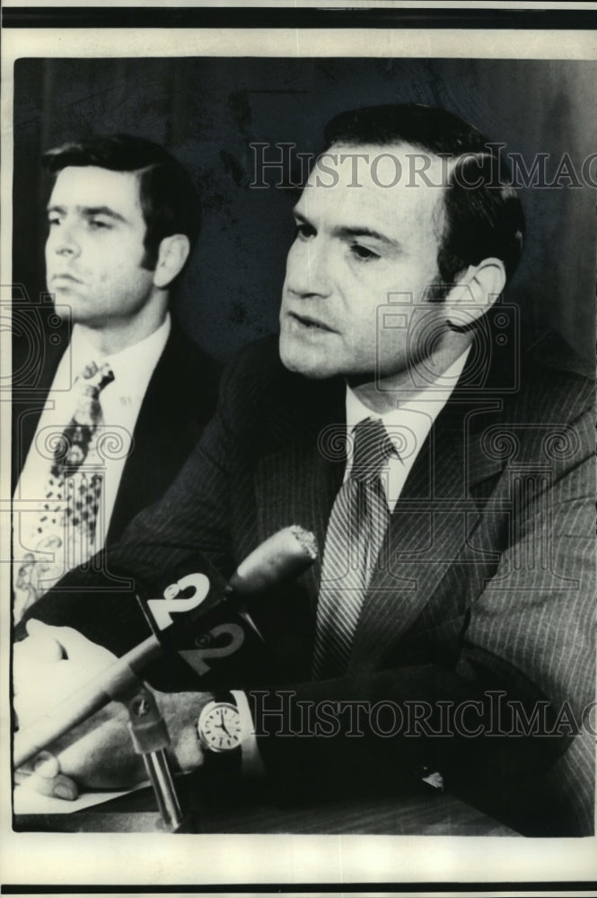 1976 Press Photo Richard Levine, New York Mercantile Exchange President - Historic Images