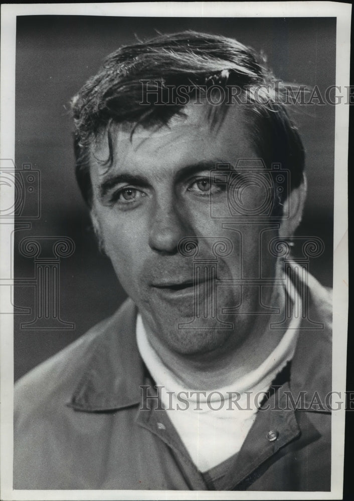 1974 Press Photo Football Jim Haluska - mja67323- Historic Images