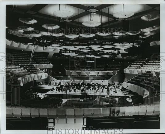 1979 Press Photo Denver's Boettcher Hall with its 360 degree seating-Historic Images