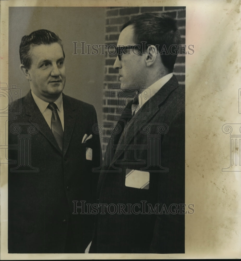 1968 Press Photo University of Wisconsin, Milwaukee football coach Wally Dreyer - Historic Images