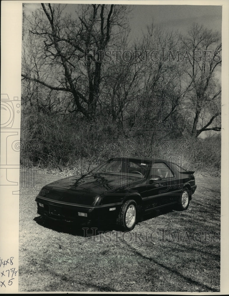1987 Press Photo Doge Daytona Chrysler Laser sports coupe - mja67935-Historic Images