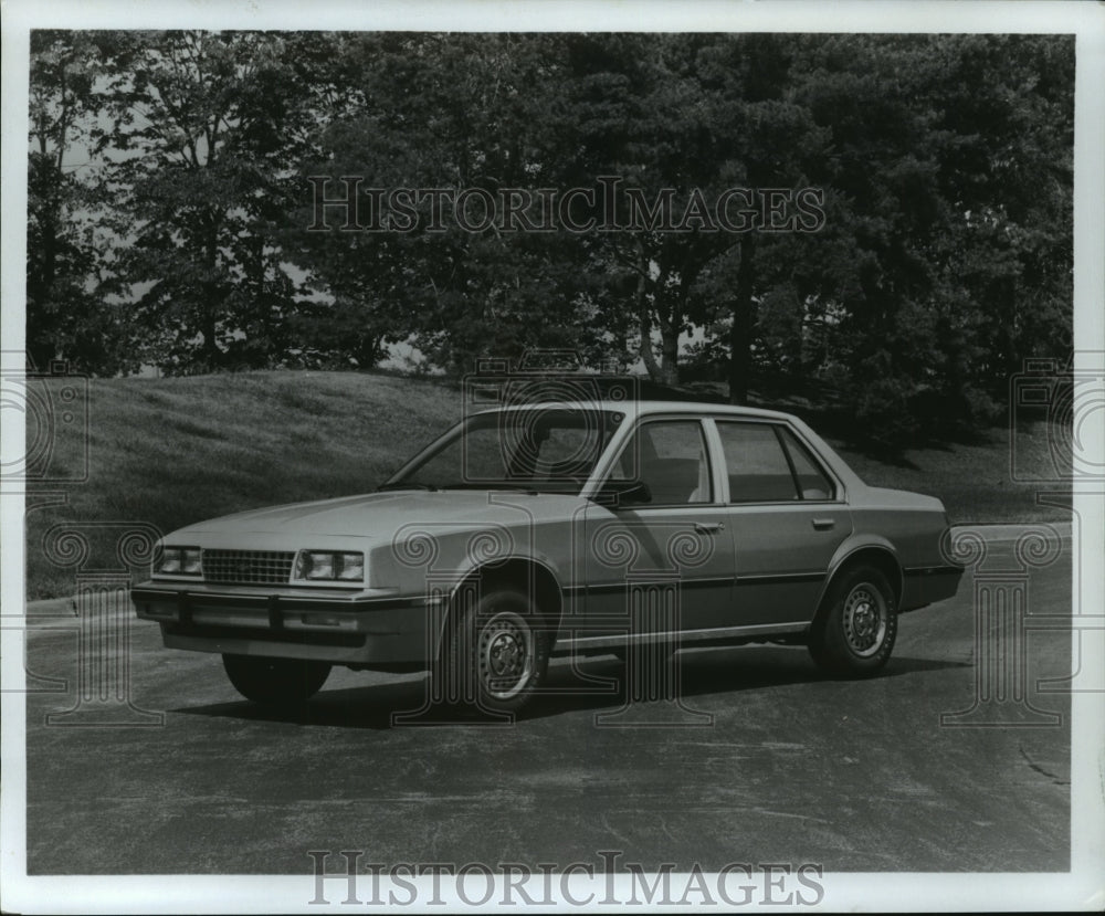 1985 Press Photo 1985 Chevrolet Cavalier Four-Door Sedan - mja69353-Historic Images