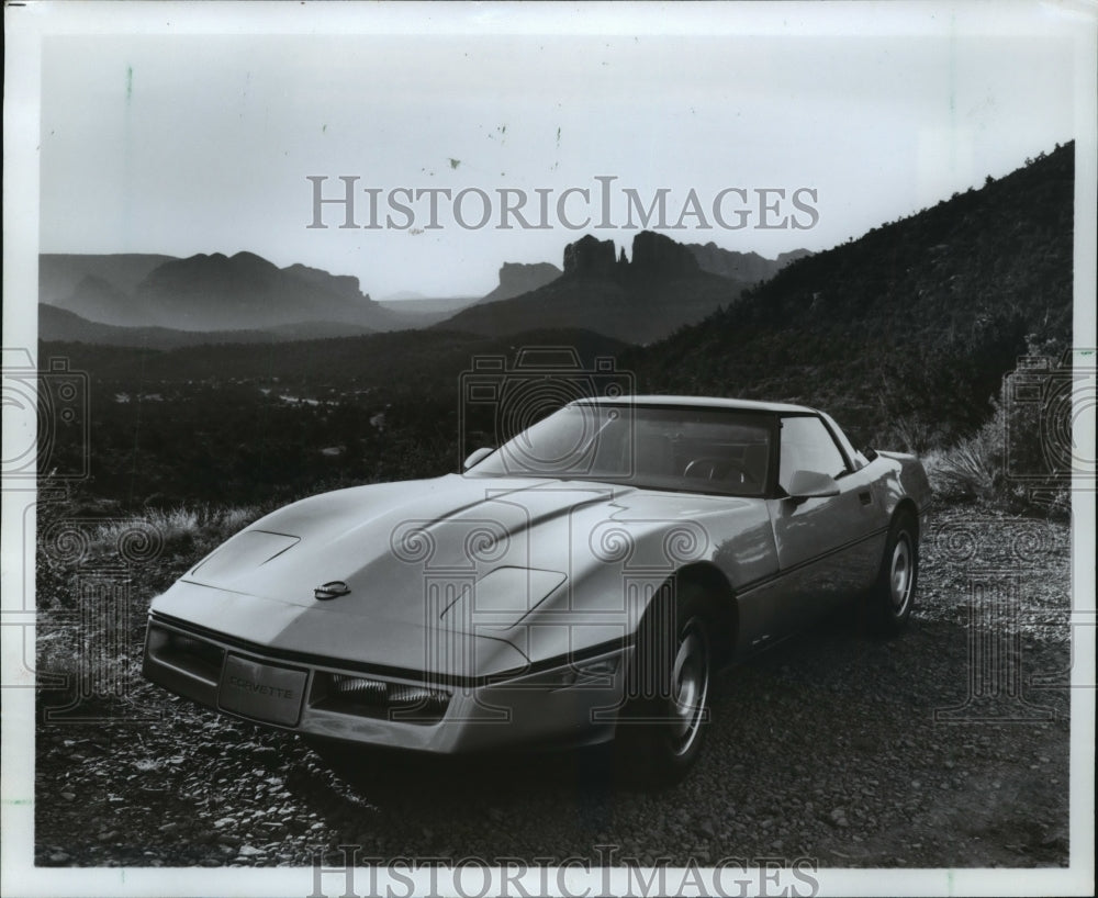 1984 Press Photo Autos-Chevrolet: 1984 Chevrolet Corvette, Vette - mja69357-Historic Images