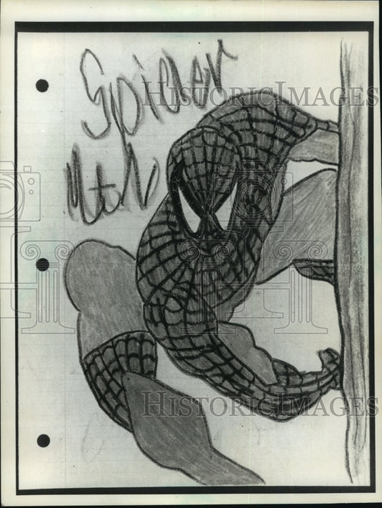 1995 Press Photo Collector's Edge, Comic: Spider-Man - mja71201-Historic Images