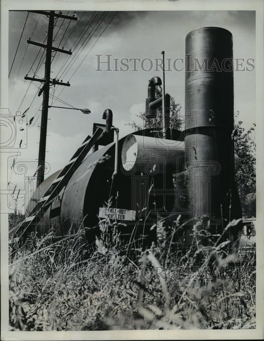 1962 Press Civil Defense-US: Photo Old fallout shelter in Portland, Oregon - Historic Images
