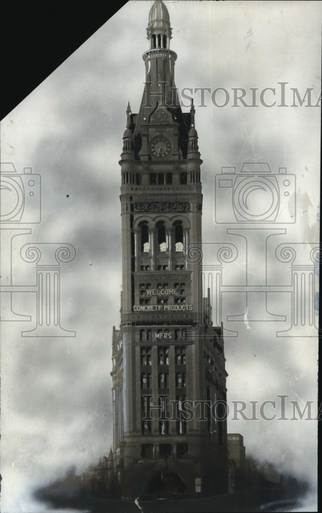 Press Photo Exterior of the Milwaukee City Hall - Historic Images