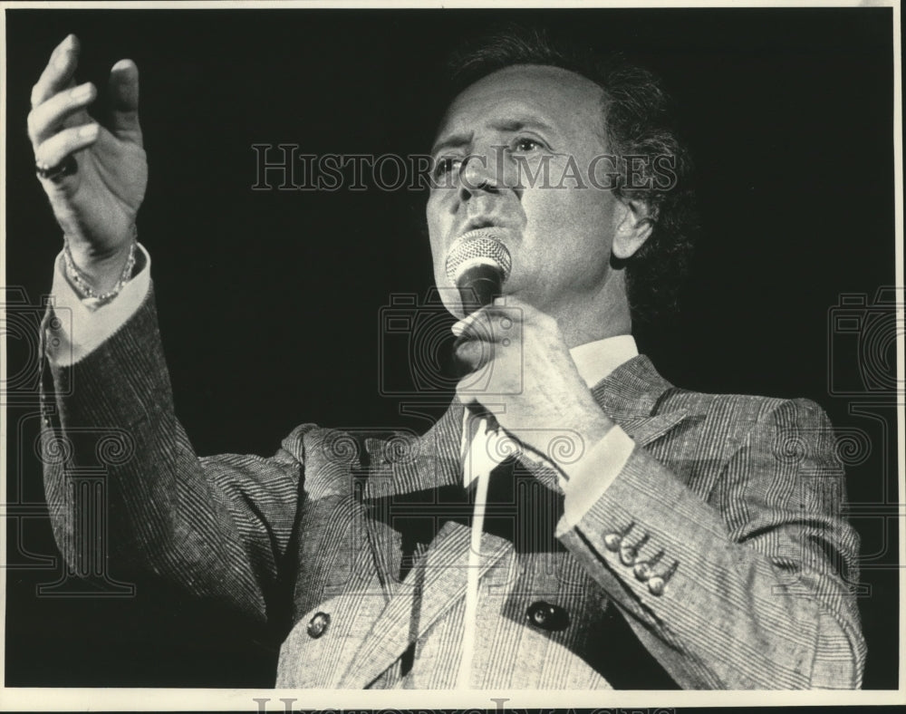 1984 Press Photo U.S. Singer: Vic Damone - mja72043-Historic Images