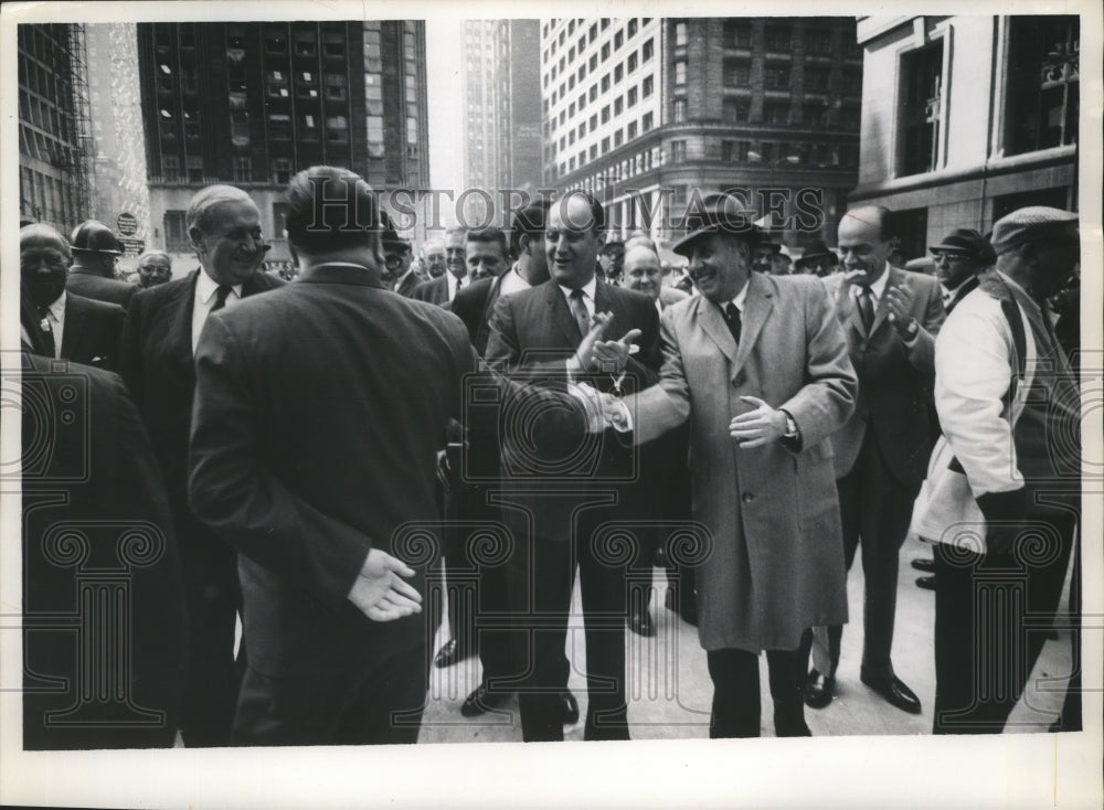 1965 Press Photo Mayor Richard Daley - Historic Images