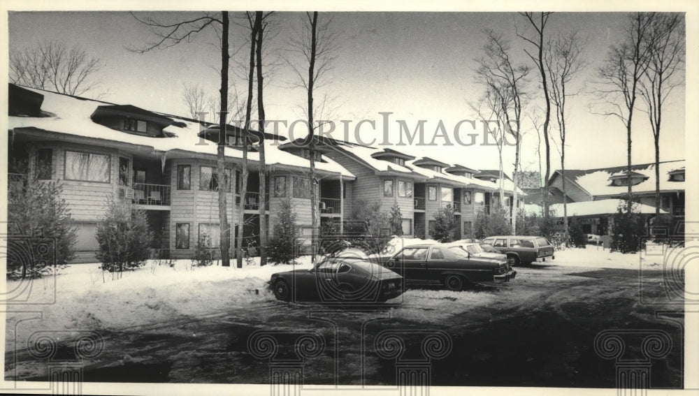 1986 Press Photo Door County Is Home To The Landmark Resort In Egg Harbor - Historic Images