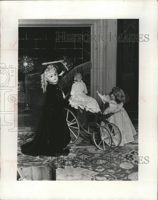 1978 Press Photo German Dolls made of bisque, a form of porcelain. - mja72831-Historic Images