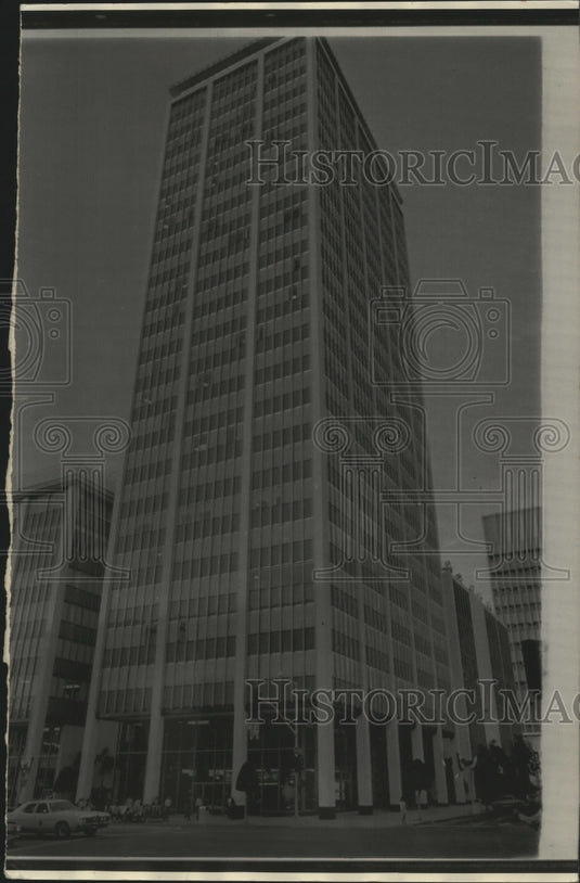 1973 Press Photo United States National Bank Headquarters in San Diego, CA - Historic Images