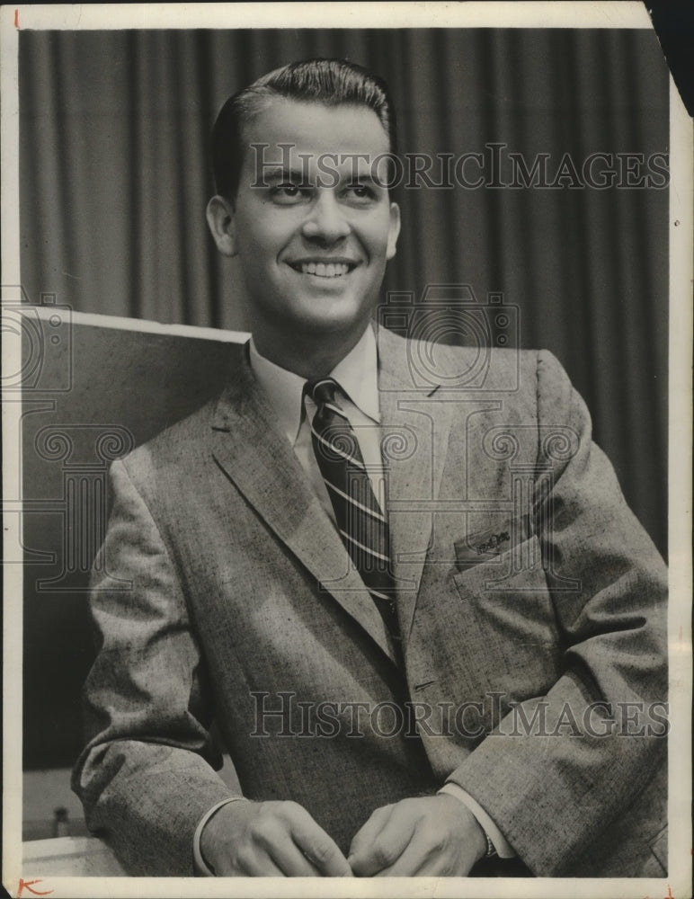 1958 Press Photo Rock 'N' Roll's Dick Clark, age 29 - mja73080 - Historic Images