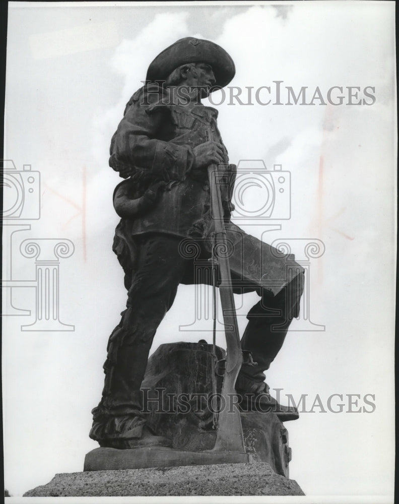 1978 Press Photo George Rogers Clark an American Frontiersman &amp; Soldier-Historic Images