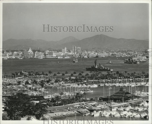 1982 Skyline View of San Diego, California-Historic Images