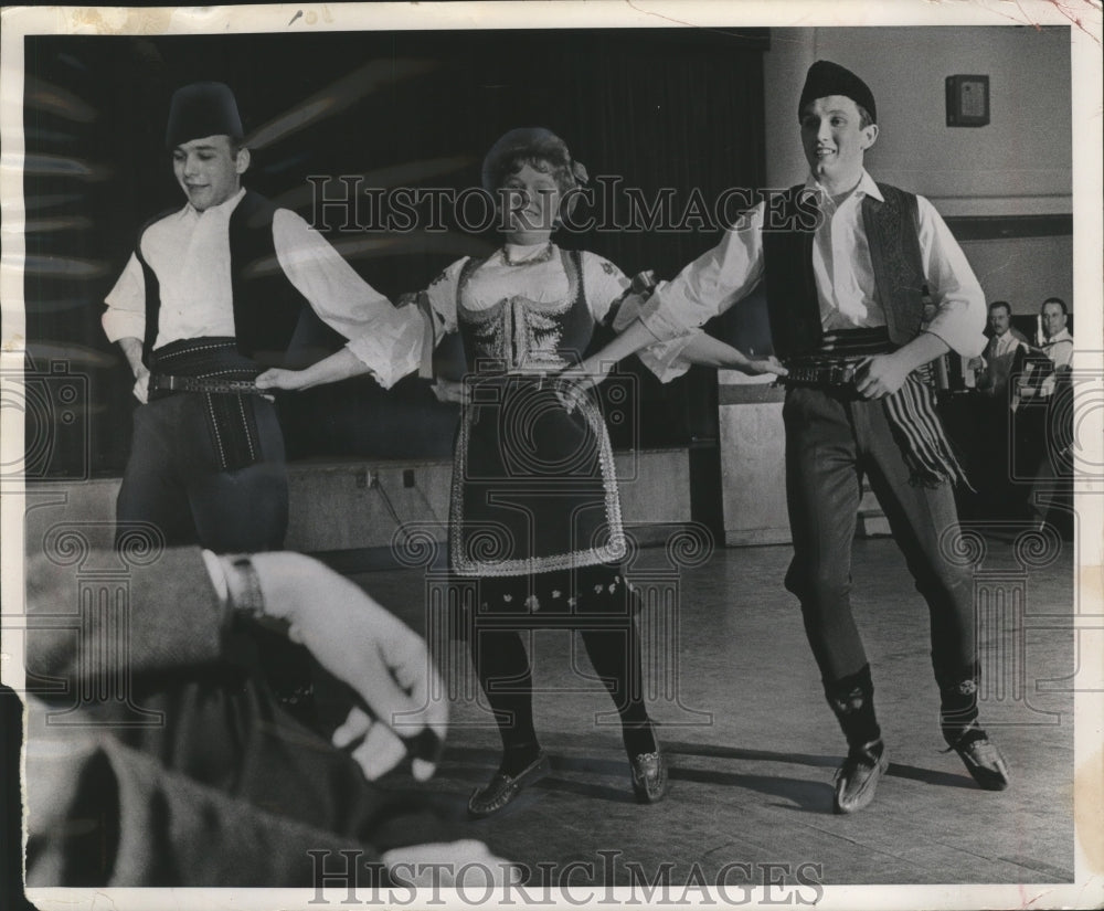 1963 Serbian Group, The Oplenac, Danced at Brooks Memorial Union - Historic Images