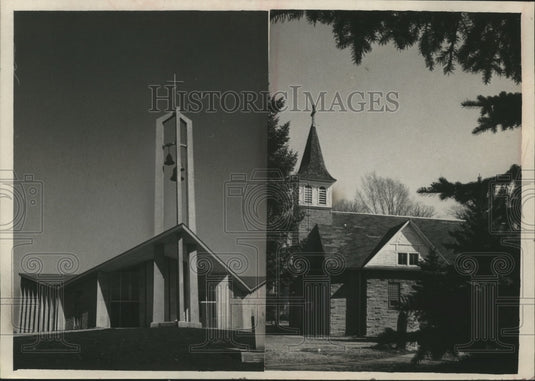 1964 The new St. Paul Catholic Church in Outagamie County-Historic Images
