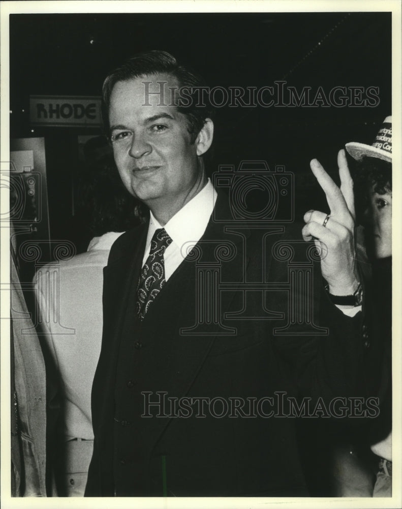 1980 Press Photo Ed Clark Libertation Presidential Nominee - mja74405 - Historic Images