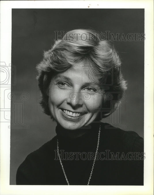 1990 Press Photo Eleanor Clift Political Correspondent for Newsweek - mja74604 - Historic Images