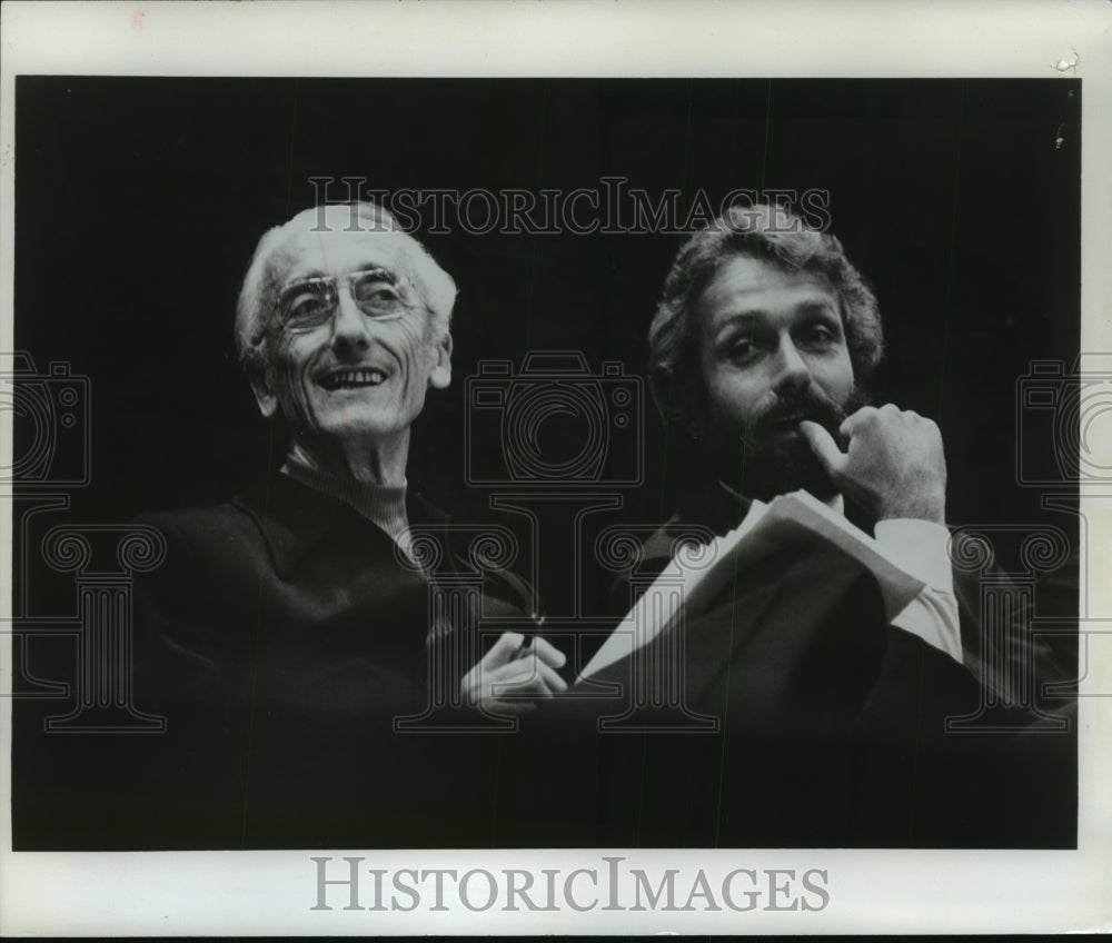 1976 Press Photo Jacques & Philippe Cousteau - mja75451 - Historic Images