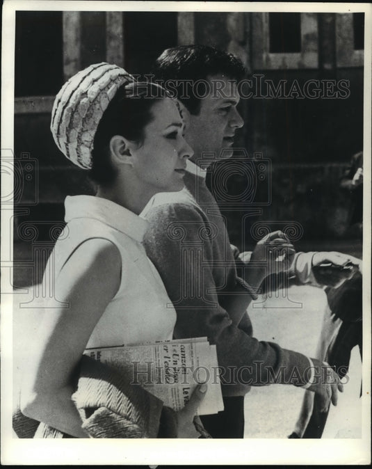 1975 Tony Curtis, second marriage to actress Christine Kaufmann-Historic Images