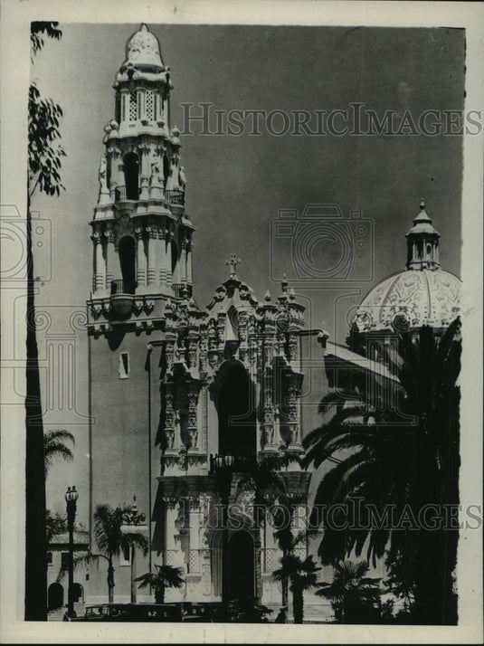 1980 Press Photo The St. Vincent's Church in Los Angeles, California - Historic Images