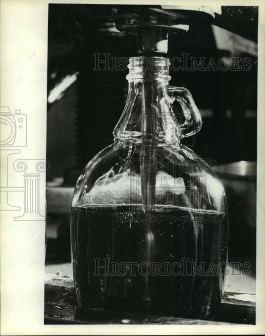 1981 Press Photo Maple Syrup in the making - mja77123 - Historic Images