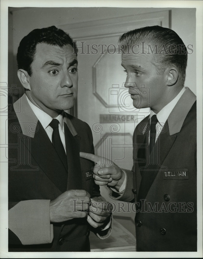 1964 Press Photo Gary Crosby and Bill Dana star together &quot;The Bill Dana Show&quot; - Historic Images