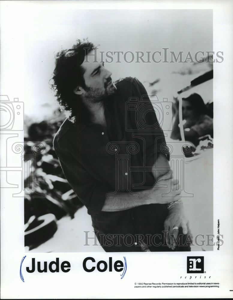 1992 Press Photo Singer Jude Cole - mja77527 - Historic Images