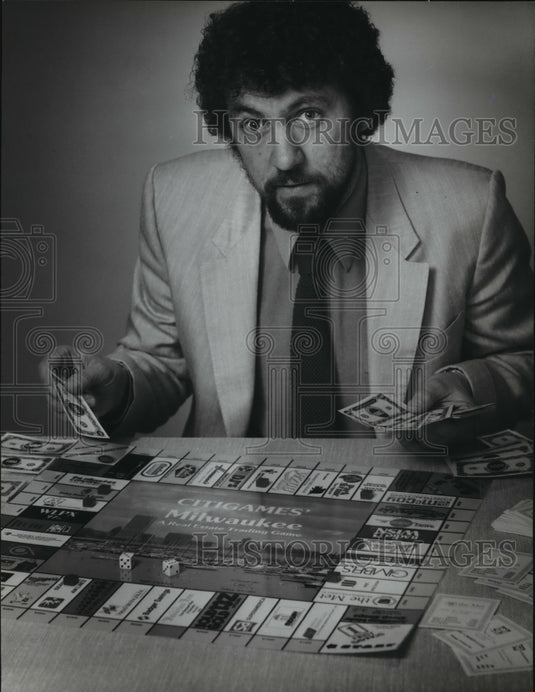 1982 Press Photo David A. Colbert is president of Citigames of America - Historic Images