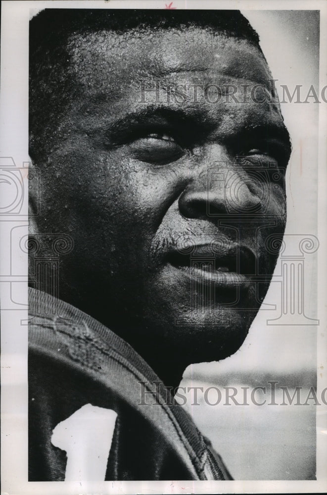 1963 Press Photo Green Bay Packers football player Bob Jeter - mja77612-Historic Images