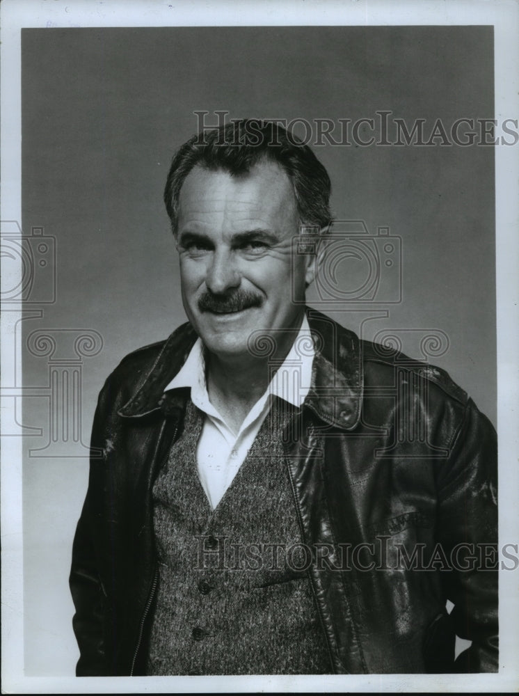 1983 Press Photo Dabney Coleman start as "Fast" Eddie in ABC's "Apple Pie" - Historic Images