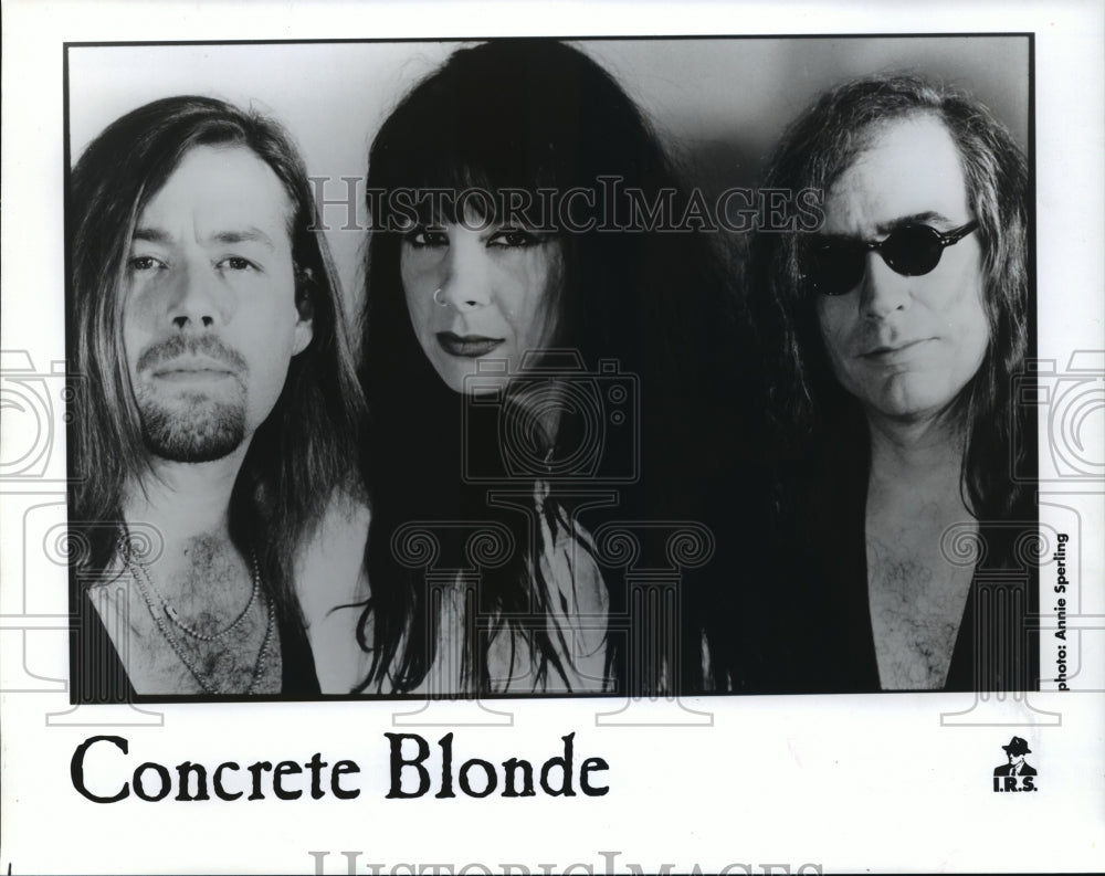 1992 Press Photo Rock Group, Concrete Blonde - mja77761-Historic Images