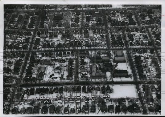 1960 overlooking Concordia college campus in Wisconsin-Historic Images