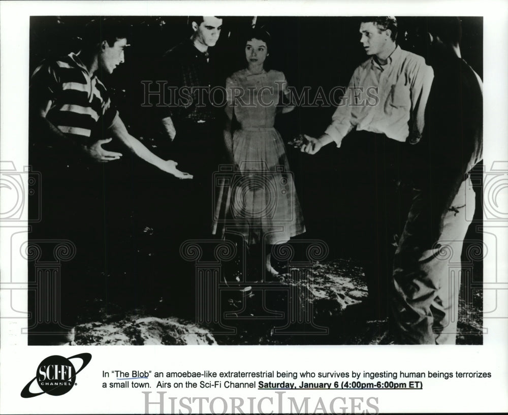 Press Photo A scene from "The Blob" on the Sci-Fi Channel - mja78151 - Historic Images