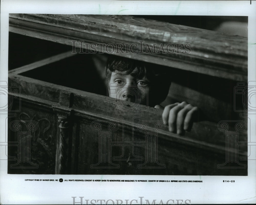 1985 Press Photo Sean Austin in &quot;Goonies&quot; - mja78203 - Historic Images