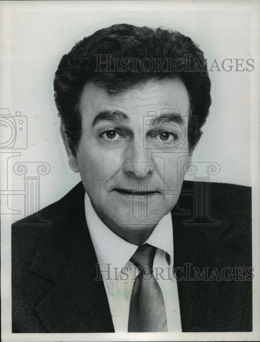 1981 Press Photo Mike Connors heads a select unit in "Today's FBI" - mja78632-Historic Images