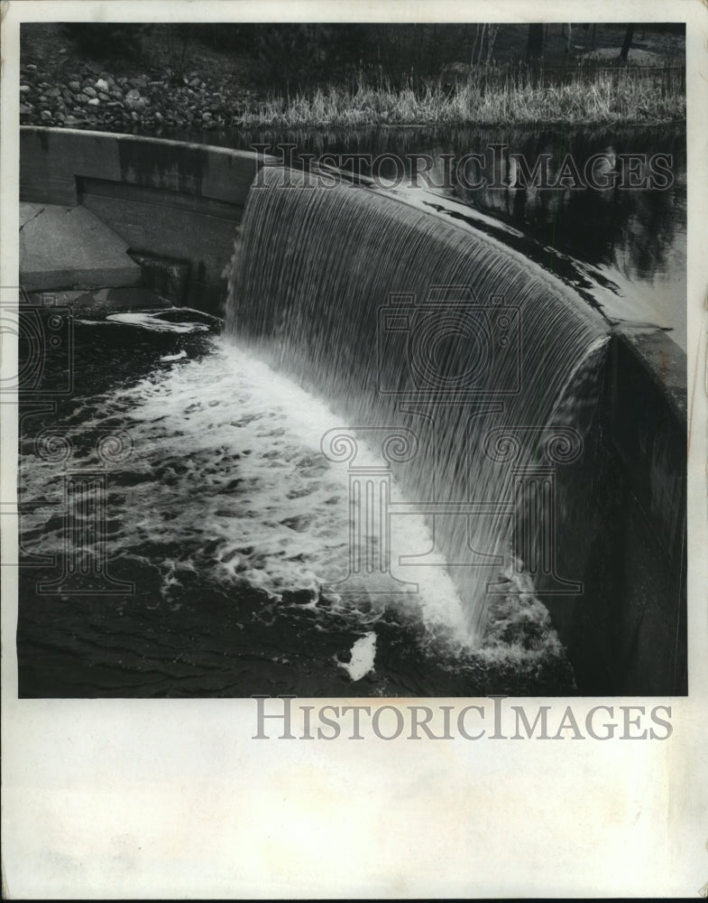 1970 Press Photo Rock Dams Falls, Wisconsin, near Neillsville - mja78885-Historic Images