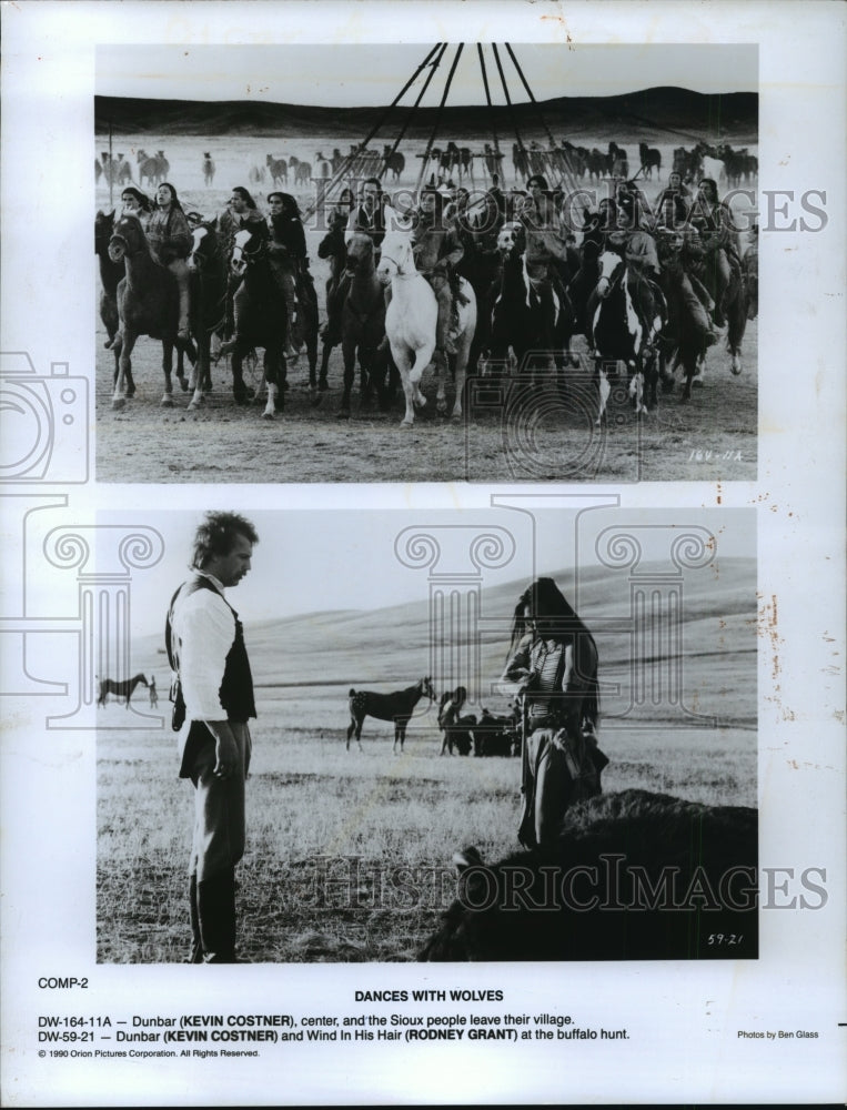 1990 Scenes from the motion picture &quot;Dances with Wolves&quot;-Historic Images