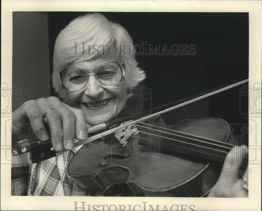 1983 Press Photo Rosalind Cohen Viollnist - mja79372-Historic Images