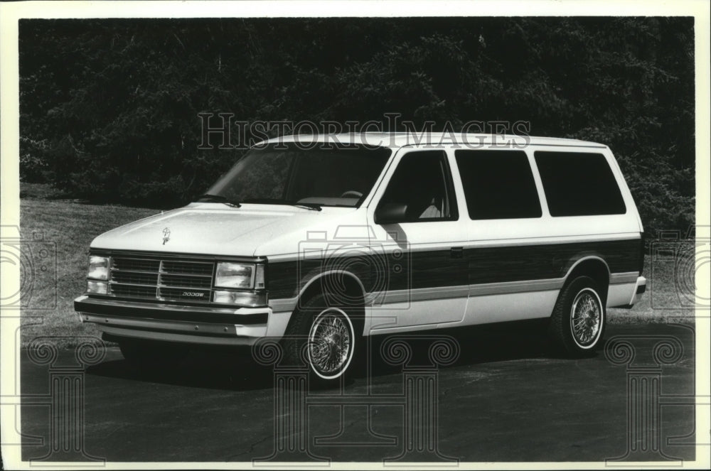 1987 Press Photo Dodge Grand Caravan - Historic Images