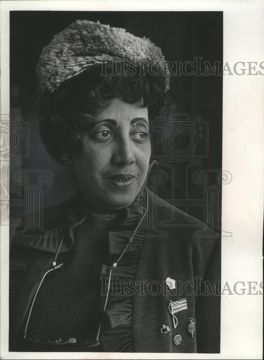 1971 Press Photo Mrs. Mattie Coney founded and directs Citizens Forum, Inc. - Historic Images